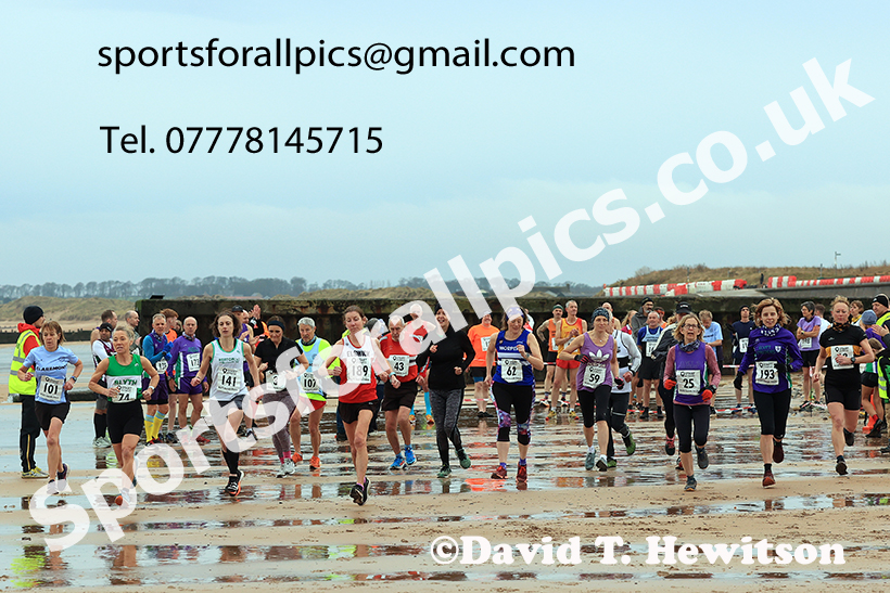 The 2024 Blyth Beach Run, Northumberland.   Photo: David T. Hewitson/Sports for All Pics